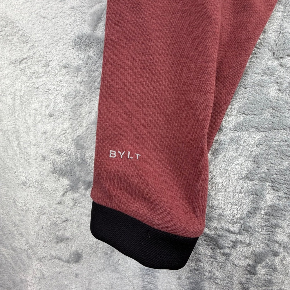 BYLT Premium Jogger Mens Medium Maroon Black Everyday Athletic Pants PREM JOG - Picture 10 of 11